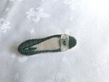 shoe shoe shoe刺繍ブローチNo.62(グリーン)の画像