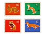 ドイツシリーズ切手（動物）Germany　DA-STE078の画像