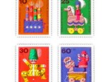 ドイツシリーズ切手（木のおもちゃ）Germany　DA-STE082の画像