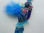 IRODORI AZ brooch(クジャク)の画像