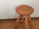 チェリーの木のスツール