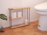 wood iron shelf 400*457*88〈ナチュラル〉