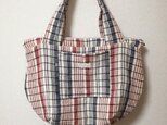 リトアニア・Ｌｉｎｅｎ・simple ショルダーBAG・ファスナーの画像