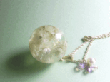 Botanical jewelry  山母子　L　ネックレスの画像