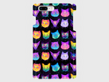 猫宇宙　“space　cat”　iphone　6plus/7plus/8lpus等大サイズ専用　ハードケースの画像