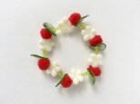 お花のブレスレットの画像
