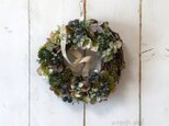 Natural wreath ・ 大人カラーのナチュラルベリーリースの画像