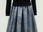 大島紬リメイク：タックスカート