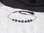 Smoky＆Blue Short Necklaceの画像