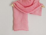 NEW!ピンクなモヘアマフラー