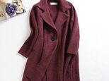 f101804 探し続けてた、ずっと使える　カシミヤコート　冬のおすすめアウター