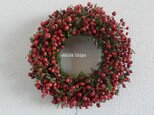 atelier blugra八ヶ岳〜里山の秋ノイバラの実Wreath01の画像