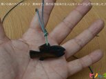 黒い小魚　スイミーをイメージしたペンダントの画像