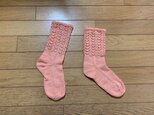 レースソックス・Horseshoe Lace・ピーチ