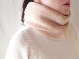 Organic Cotton Fur ネックウォーマー （ブラウン）の画像