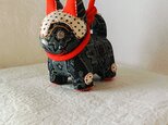 張子犬  BIYO (かちん絣)