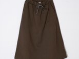 S0003-04　スウェットスカート　カーキ