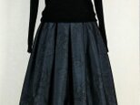 大島紬リメイク：タックスカート