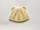 耳つきニット帽子 1〜2歳の画像