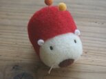 はりねずみ針山・・・（赤）