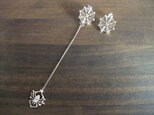 ★再販★Spider's Web Pierce★クモの巣ピアス