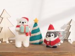ペンギンちゃんとしろくまくん【Happy Christmas!】の画像