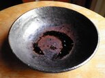 鉄釉小鉢（ドラ型）の画像