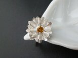 sale Lotus 蓮の花のリング silver {シトリン}の画像