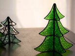 ステンドグラス　クリスマスツリー a (大）の画像