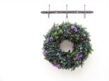 green wreath -lavender-の画像