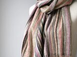 真綿シルクxカシミヤ、ギチャシルクショール170202