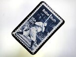 アメリカ1983年 「ベイブ・ルース」切手ブローチの画像