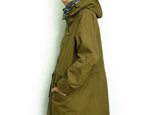 Lao mods coat / oliveの画像