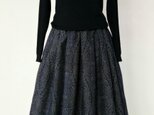 大島紬リメイク：タックスカート