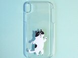 ＜Androidハード＞クリアスマホケース【どろぼう猫】の画像