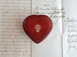 ジュエリーボックス/Little Heart of Firenze/Terracotta（紋章入り）の画像