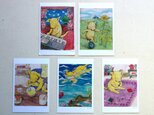 くりちゃんのポストカード５枚組（post card set)の画像