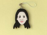 a様オーダー品 似顔絵ストラップの画像