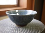 zao blue　ご飯茶碗　の画像
