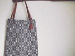 bag[手織り手提げバッグ]グレーの画像