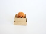 <約3㎝シリーズ>プードルプーちゃん(brown)の画像