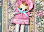 文化人形（10cm／ピンク）の画像