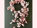 枝垂れ桜リース「受注制作」の画像