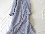 新作♡ストライプハーフリネン♡カシュクールコート・ワンピース・春の訪れ♪
