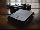 [受注生産品] 栃木レザー RHODIAケース (BLACK) MNS-02