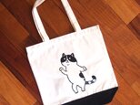 どろぼう猫のエコバッグ【キャンバス中厚地】の画像