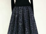 紬リメイク：タックスカート