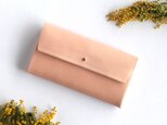 suare long wallet #pale pink/ スアレロングウォレット 長財布 ＃ペールピンクの画像