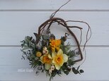 atelierBLUGRA八ヶ岳〜春の花 水仙のWreath001