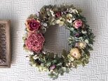 Peony & Rose Wreathの画像